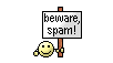 Beware-Spam